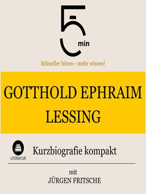 cover image of Gotthold Ephraim Lessing